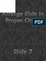 01 B - Arrange Slide