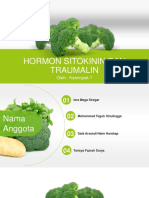 Biologi Hormon Sitokinin Tromalin