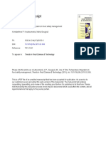 Use of Time Temperature Integrators in Food Safety Management