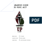 UP Insurance Code PDIC Act PDF