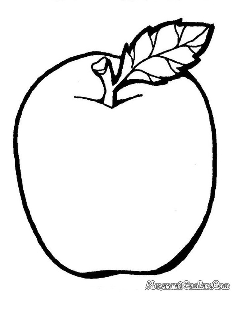 Mewarnai Gambar Buah