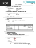 Anti Stain Nsl30 Super - Msds - Sds