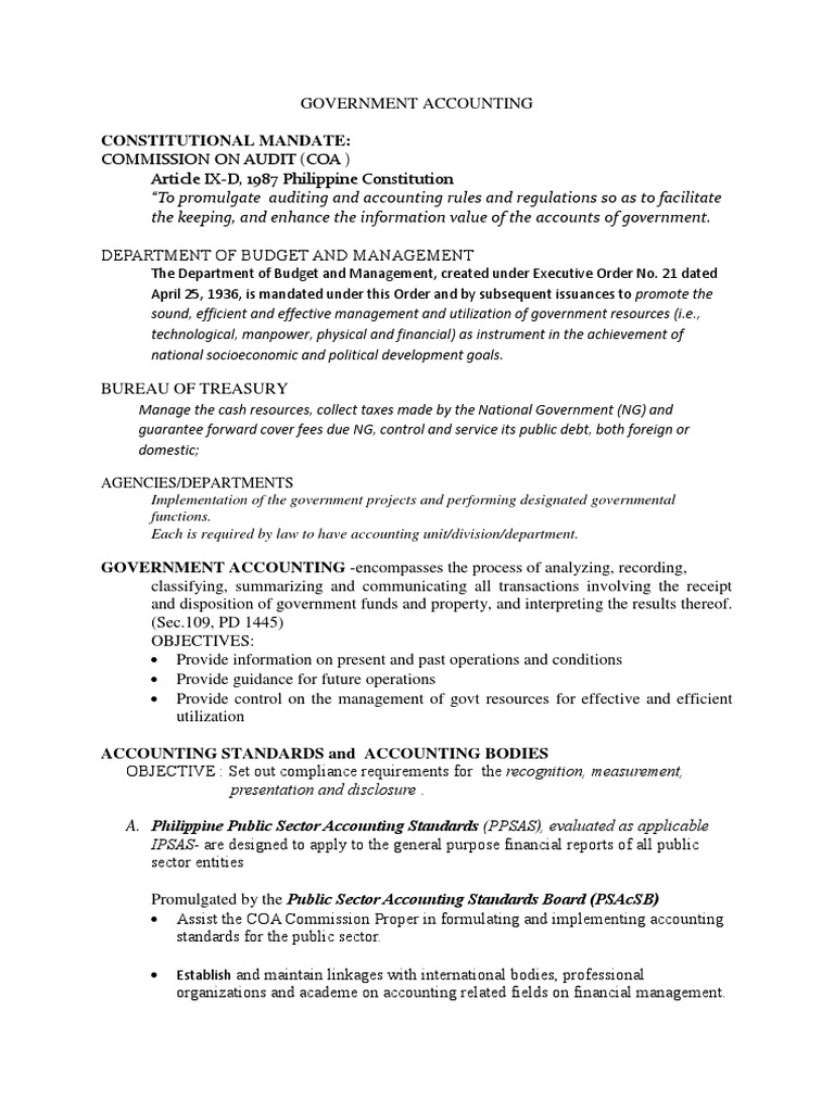 Constitutional Mandate PDF Ratification Budget