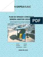 Plan de Minado Gapela 2011