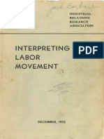 Interpreting the Labor Movement