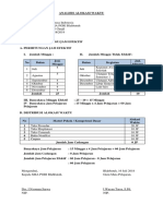 Analisis Waktu