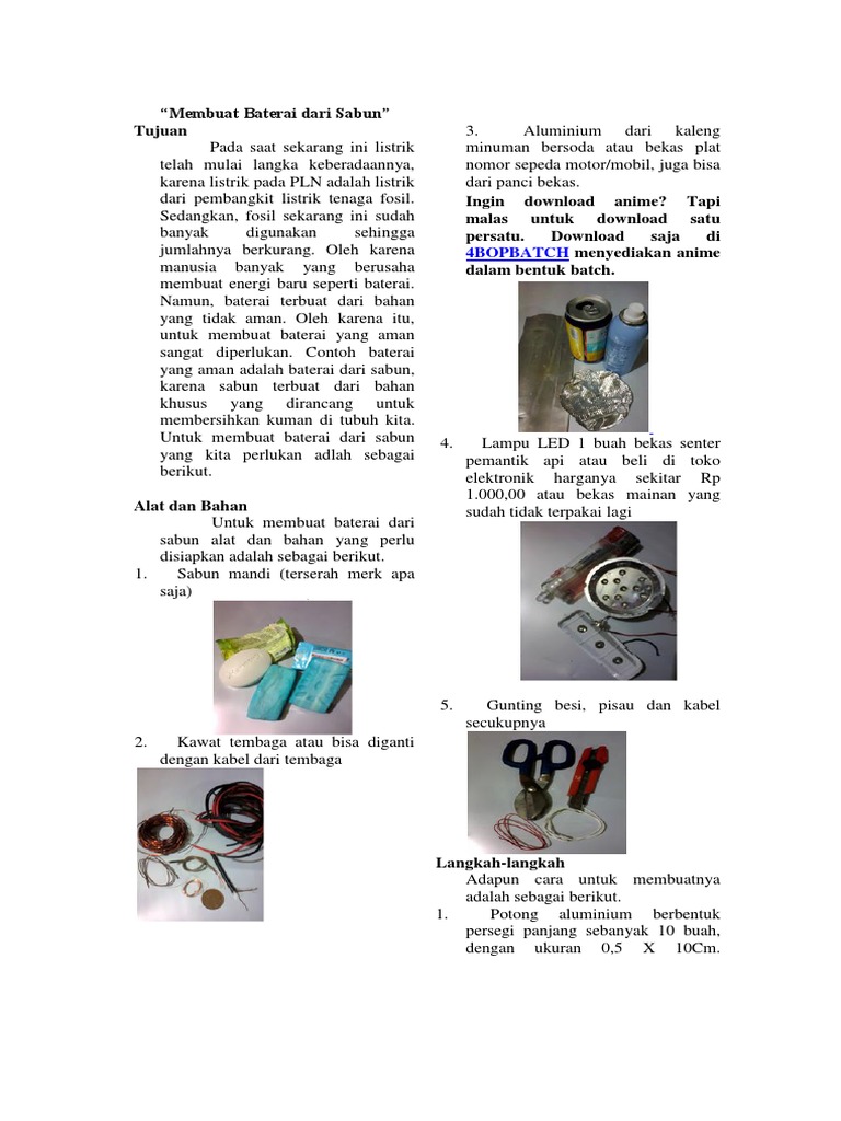 Teks Laporan Percobaan Membuat Slime Tanpa Borax Berbagi