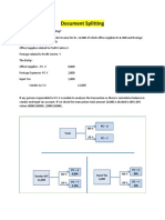 Document Splitting