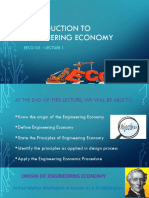 EECO101_LEC1_Introduction to Engineering Economy