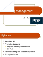 Marketing Management: by - Deepa Rohit