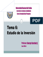 Tema 6 e28093 Estudio de La Inversion