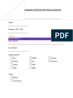 Borang Perancangan Strategi Dan Profile Sekolah (1)