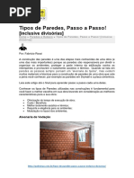 Tipos de Paredes