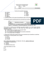 Configuración electrónica y tabla periódica