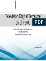 Televisión Digital Terrestre en El PERÚ