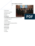 Autoridades Que Son Electas o Elegidas en Guatemala