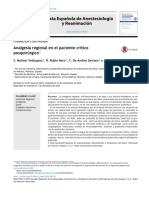Analgesia Regional en El Paciente Crítico PDF