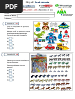 Simulado 01- ANA - Mat (Blog. Do Prof. Adonis)