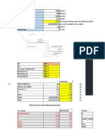 Diseño de Muro de Contención Excel