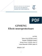 Ginseng-Efecte Neuroprotectoare