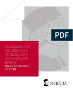 Fundamentos Derecho Anglosajon