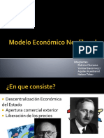 Modelo Económico Neoliberal