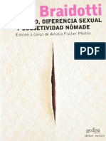 Rosi Braidotti - Feminismo, diferencia sexual y subjetividad nomade.pdf