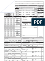 Fill Able Character Sheet
