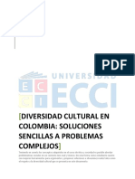 Ética y Sociedad, Diversidad Cultural en Colombia