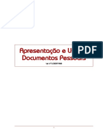 Apresentação e Uso de Documentos Pessoais