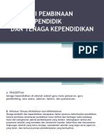 Strategi Pembinaan Tenaga Pendidik