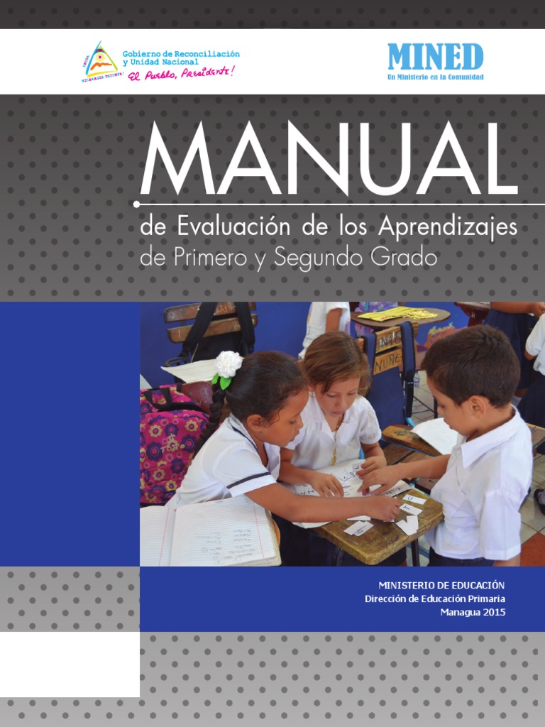 Manual de Evaluación para Primaria Mined | PDF | Evaluación | Aprendizaje