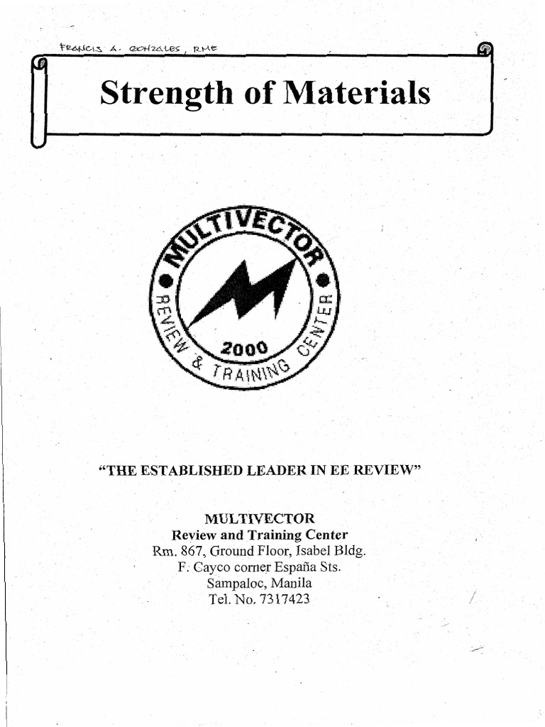 Strength of Materials PDF PDF Strength Of Materials Ultimate