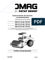 Manual de Rodillo Bomag BW211D-40