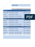 Candidate Screening Tracker: Applicant Name Phone # Position Title Position #Date Applied