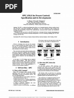 (OLE For Process Control) Specification and Its Developments