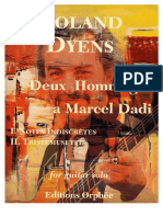 Roland Dyens - Deux Hommages A Marcel Dadi PDF
