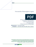 (Lido) (AULA 09) Diretrizes AMB - Osteomielite Hematog - Nica Aguda (2007)