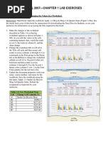 Excel 1 Lab Exercises PDF