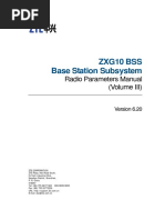117497637 Radio Parameter Manual ZTE GSM