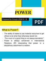 Power: Prepared By: Group 4 (GAS 12 - 2)