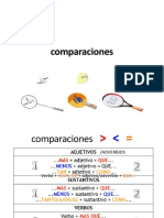 Comparaciones español nivel intermedio bajo