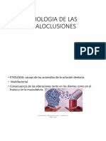 Causas Multifactoriales Maloclusiones