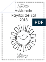 Asistencia Rayitos de Sol LDS SUD