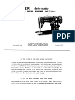 Singer 306k - 319 Sewing Machine Manual PDF