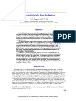 Screening Criteria For Shale-Gas Systems