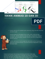 Presentasi Teknik Animasi 2d Dan 3d