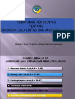 Paparan PP 79 Tahun 2013 TTG Jaringan LLAJ