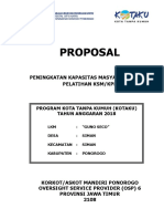 Proposal Pelatihan KSMKPP