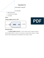 ADC Data Acquisition and Analysis